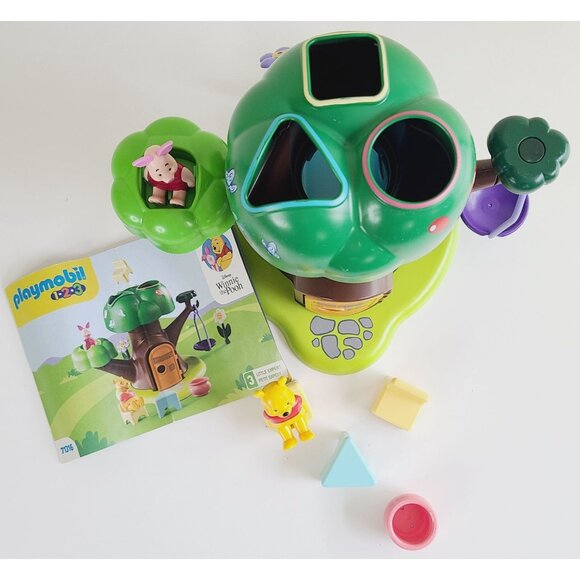 Playmobil 71316 Winnie The Pooh & Friends Treehouse Playset - Picture 3 of 12